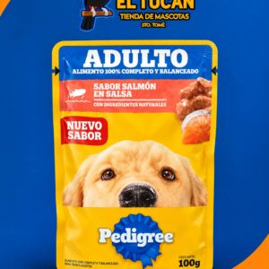 POUCH PEDIGREE ADULTO SALMON 85GR