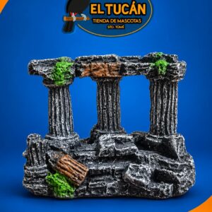 COLUMNA DE RESINA SOBRE PIEDRA LMZ4