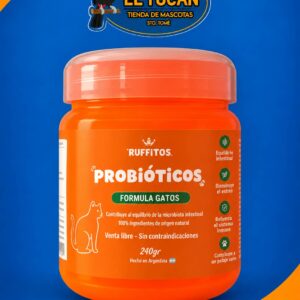 PROBIOTICOS PARA GATOS RUFFITOS 120G