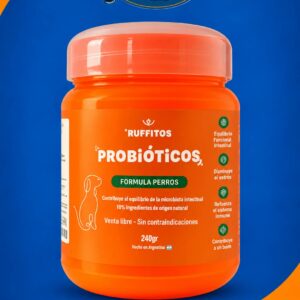 PROBIOTICOS PARA PERROS RUFFITOS 240G
